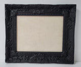 Tailored to Your Style: Black Linen Pin Board with Distressed Finish with Sizes to Suit Every Space, Chic Black Distressed Magnetic Board - Circle, Hexagon, or Beaded Frame Style
