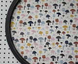 Unique Artful Botanical Black Framed Pinboard to Elevate Your Space for notes, messages, and ideas, Nature Inspired Fabric Board in Various Styles