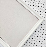 Vintage Ornate Cream Distressed Linen Memo Board with Timeless Elegance for any Room of Your Home