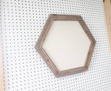 right angle of hanging bulletin board