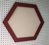 poison apple chalk paint hexagon memo board