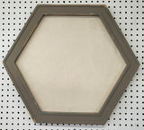 Modern farmhouse neutral greige large pinboard for home, office, or mudroom, Available in Modern, Traditional, or Ornate Frame Style in small to large sizes.