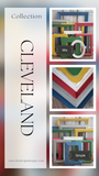 Multiple cheerful primary color interesting picture frames for a gallery wall in Red, blue, green, yellow, and white vibrant shades