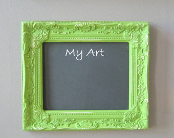 Colorful Framed Chalkboards