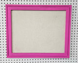 Bold, Girly Pink Linen Bulletin Board - Chic Styles for Every Space for Fashion-Forward Organizing in Multiple Styles & Shapes