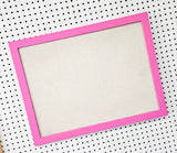 Bold, Girly Pink Linen Bulletin Board - Chic Styles for Every Space for Fashion-Forward Organizing in Multiple Styles & Shapes