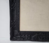 Tailored to Your Style: Black Linen Pin Board with Distressed Finish with Sizes to Suit Every Space, Chic Black Distressed Magnetic Board - Circle, Hexagon, or Beaded Frame Style