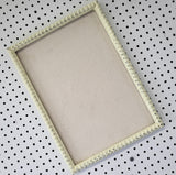 Sunny Pale Yellow Framed Linen Pinboard with Custom Frame Options and Sizes