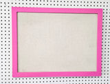 Bold, Girly Pink Linen Bulletin Board - Chic Styles for Every Space for Fashion-Forward Organizing in Multiple Styles & Shapes