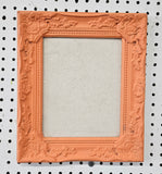 Bright and Playful Orange Framed Bulletin Board - Customizable Fabrics, Frames, and Sizes for Your Unique Style