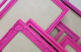 Bold, Girly Pink Linen Bulletin Board - Chic Styles for Every Space for Fashion-Forward Organizing in Multiple Styles & Shapes