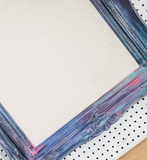 Ornate Detailed Galaxy Inspired Office Bulletin Board for Wall, Large Outer Space Ombre Fabric Magnetic Board, Interactive Many Sizes Available