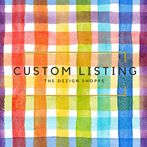 This is a custom listing for Skylar