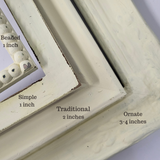 Sunny Pale Yellow Framed Linen Pinboard with Custom Frame Options and Sizes