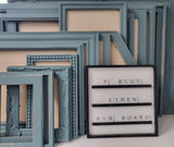 alternative frame styles in y blue color