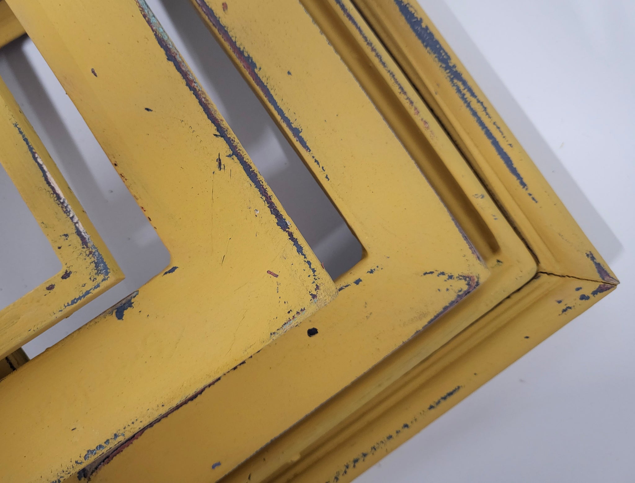 Assorted Yellow Picture Frames for Wall Art, Mix and Match Kids Artwor ...