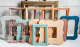Sophisticated Eclectic Mix Photo Frames for Wall Decor, Coordinating Whimsical Wall Frames for Bedroom