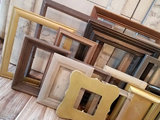 Beautiful Metallic and Mixed Brown Decorative Picture Frames for a Gallery Wall Collage
