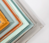Casual, beachy family picture frames for wall with a coastal look, Relaxing mixed collection of unique gallery wall photo frames