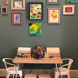Vibrant Boho Style Picture Frames for your Gallery Wall, An Eclectic Colorful, Bohemian set of photo Frames for a Wall Collage