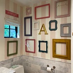 Assorted Yellow Picture Frames for Wall Art, Mix and Match Kids Artwork Display for Gallery Wall